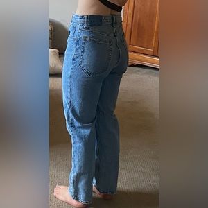 ultra high rise 90s straight jean - short length